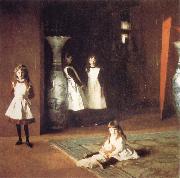 John Singer Sargent The Daughters of Edward Darley Boit painting